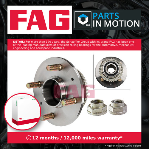 Wheel bearing kit - wheel, rear