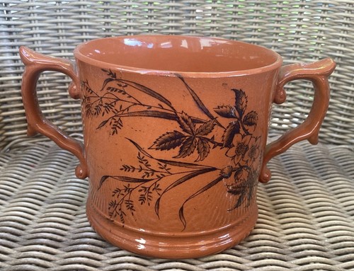 Antique cider mug loving cup - mug,