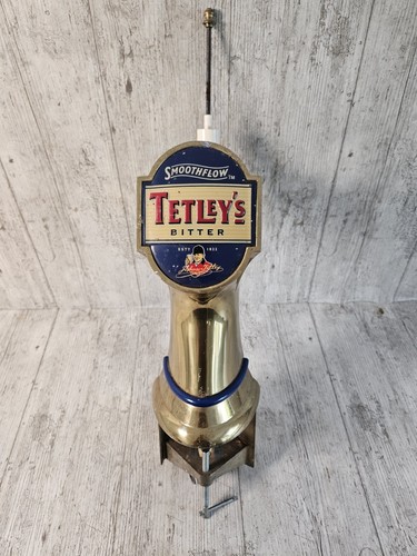 Brass tetley beer pump lamp - brass,