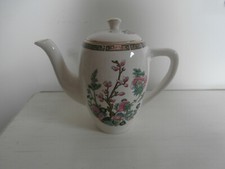 ANTIQUE VINTAGE WEDGWOOD INDIAN TREE PORCELAIN TEA POT / COFFEE POT RARE