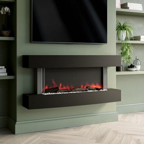 Black 47inch wall mounted - black,