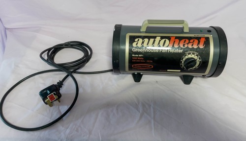 Autoheat greenhouse fan heater