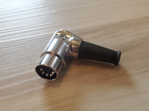 Right angled pin midi din - pin,