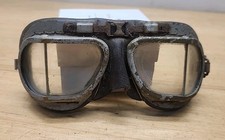  WW2 RAF  MADE IN ENGLAND AVIATOR/MOTORCYCLE GOGGLES