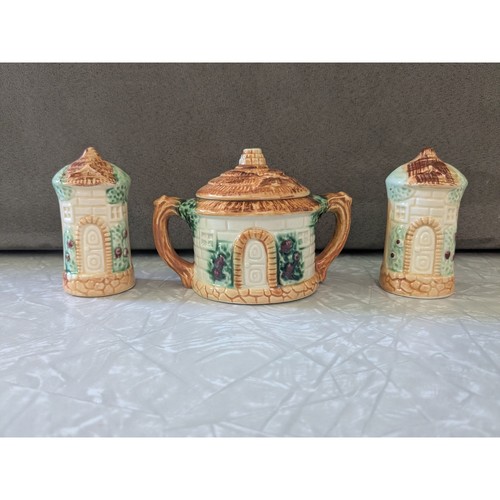 Vintage majolica japan cottage - majolica,