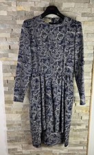 Vintage Jaeger women's size 10 100% wool floral made in Britain dress