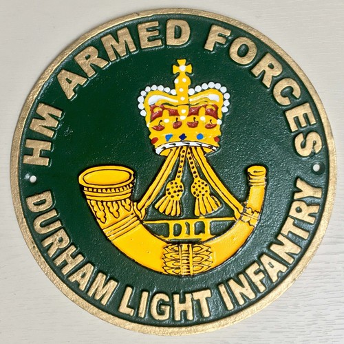 Durham light infantry - durham, plaque