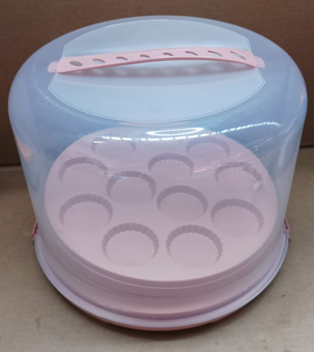 Cake carrier portable inch - cake, 10