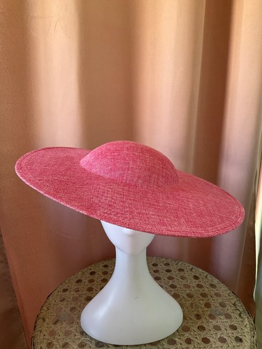 Fascinator pink saucer candy - fascinator,