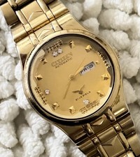 Vintage Citizen Automatic Gold