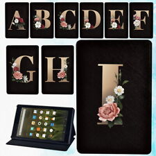 Initial Leather Stand Cover Case For Amazon Kindle(8/10th Gen)/Paperwhite 12345