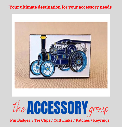 New blue steam roller - new,