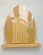 🌸 DIY Crafts Decorate Your Own Fairy Wish Door Ornament Painting Decoupage Vtg