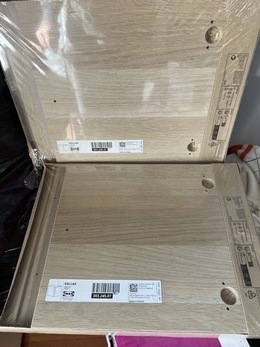 Ikea kallax wood shelf - 2,