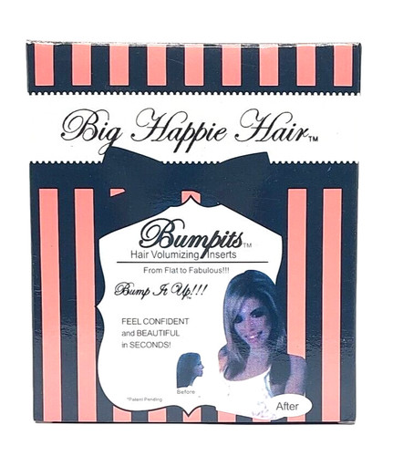 Big happie hair bumpits - big,