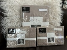 BNIP STUNNING KYLIE MINOGUE ALLEGRA DOUBLE DUVET COVER AND 2 X PILLOWCASES