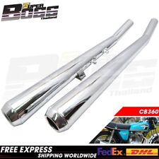 Fit HONDA CB360 Exhaust Muffler with pipes ***PT Style***