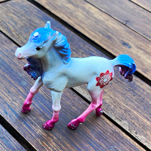 Schleich plastic horse - plastic,