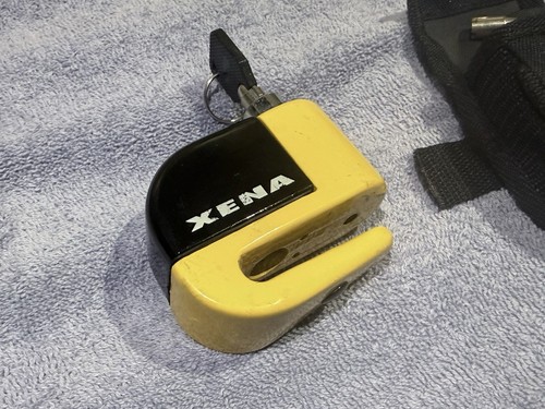 Xena motorcycle lock disc - xena,