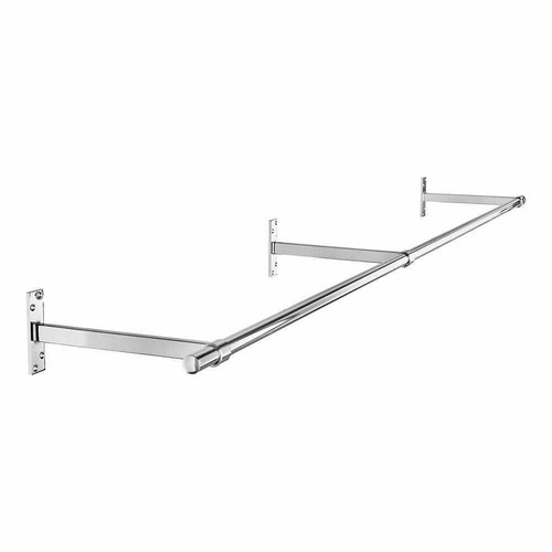 Wardrobe alcove hanging rail - wardrobe,