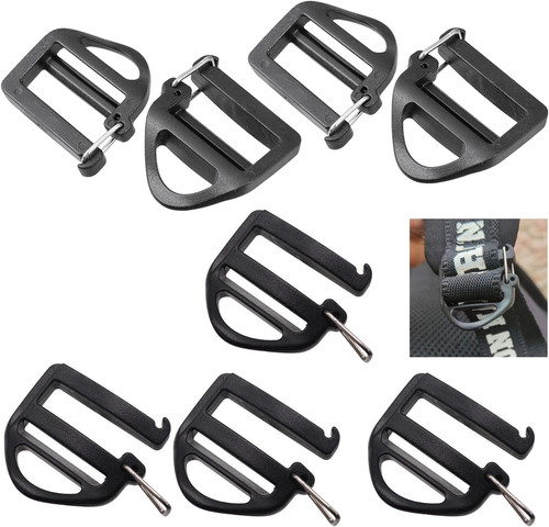 Pack webbing hook clip 25mm - clip,