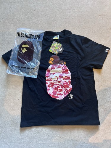 Black and pink bape - black,