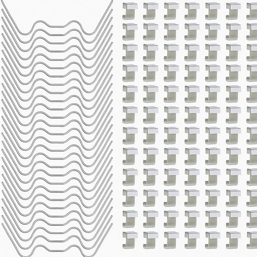 120x greenhouse glass - 120x, clips
