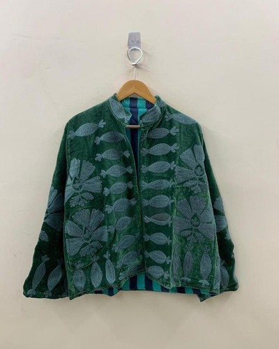 Velvet suzani jacket featuring - suzani,
