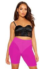 Womens Ladies See Through Mesh