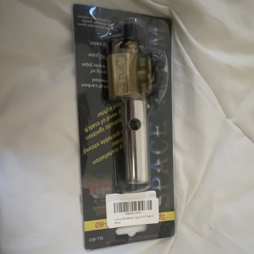 Silver metal butane - silver, jet