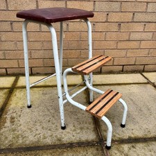 Vintage Folding Step Stool -