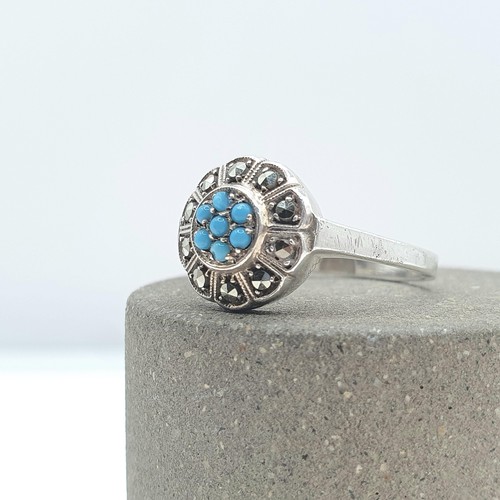 Antique art deco solid silver - deco,