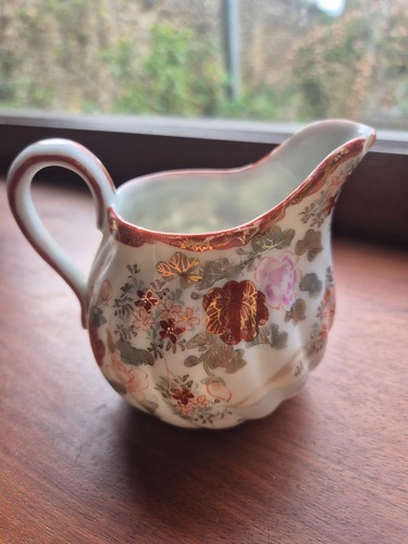 Vintage kutani ware creamer - vintage,