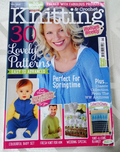 Knitting crochet magazine - knitting, &