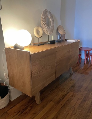 Solid oak sideboard - oak,