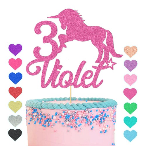Unicorn cake topper - unicorn,