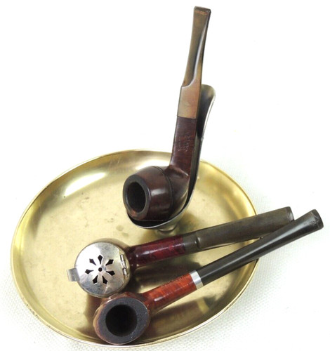 Brass pipe stand - stand, w/estate