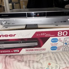 PIONEER DVR-440HX Multi Format DVD Recorder & DVB Tuner With Remote Control
