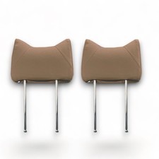 Headrests Rabbit Ear Front palomino Leatherette for Mercedes W107 W114 W115 W116