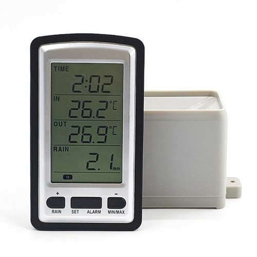 Digital rain gauge for - gauge, weather