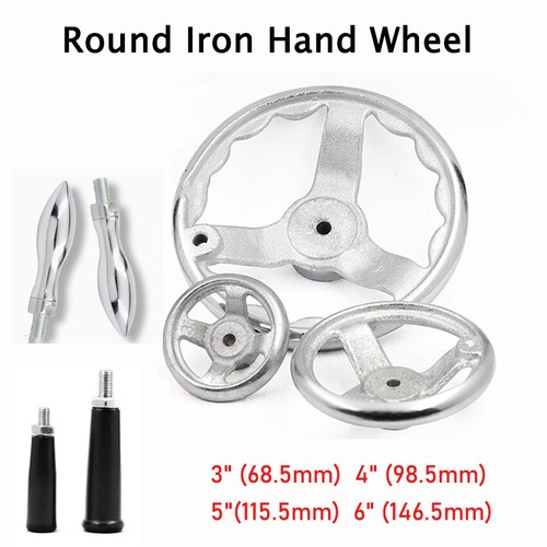 6 round iron - 5", hand