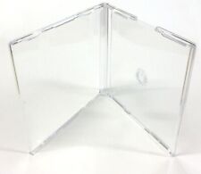 200 x Maxi Single CD Jewel Case J Card 5.2mm Slim Clear Tray Empty Replacement