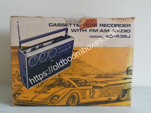 Sharp 438j radio - rd-438j,