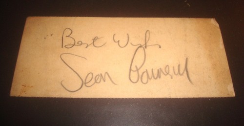 Sean connery signed autograph - connery,