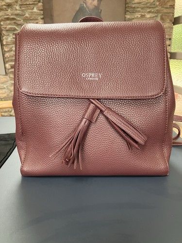 Osprey london burgundy - london, pebbled