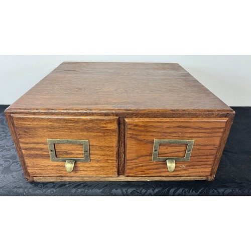 Antique weis oak drawer card - antique,