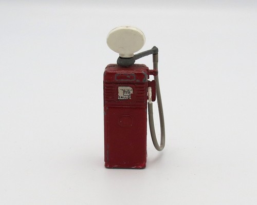 Vintage toy model petrol pumps - petrol,