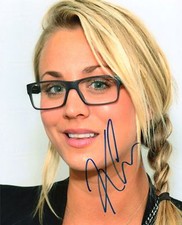 KALEY CUOCO AUTOGRAPHED SIGNED