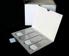 Microscope slide cardboard
