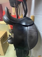 Frank baines elegance Dressage Saddle 17” Wide Black